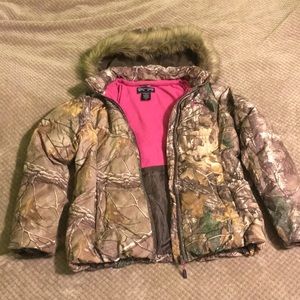 Realtree camouflage hunting jacket
